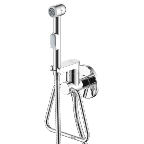картинка Гигиенический душ со смесителем Rossinka X25-55 Хром от магазина Сантехстрой