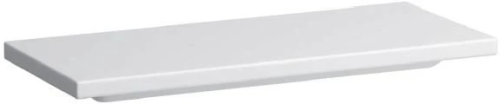 картинка Laufen Living Square Керамическая полка навесная 900х380x35 (100) мм, обрезается до 650 мм, белый от магазина Сантехстрой
