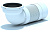 картинка Гибкий удлинитель для унитаза АНИ Пласт угол 90 короткий выпуск 110 мм K712R от магазина Сантехстрой