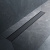 картинка W02SC-U11-070-04BM PrimeFlow Трап для душа линейный универс затвор Tile 70см цвет черн мат от магазина Сантехстрой