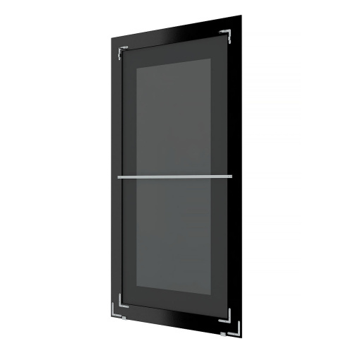 картинка Зеркало Evoform Definite Floor BY 6042 109x200 белая кожа с хромом от магазина Сантехстрой