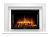 картинка Портал Firelight Simple 25 белый от магазина Сантехстрой