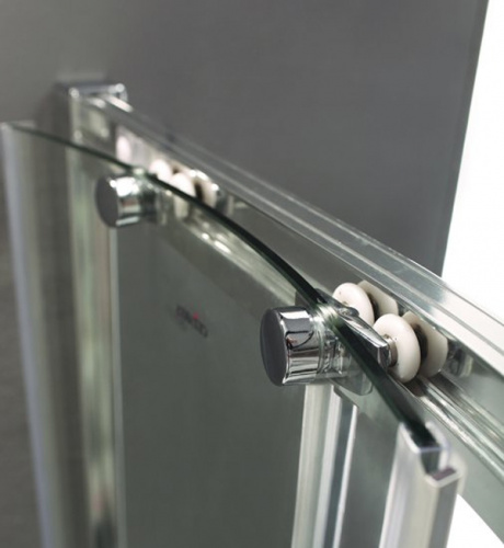 картинка Душевой уголок Cezares Anima RH-2 120x100 L профиль Хром стекло прозрачное от магазина Сантехстрой