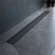картинка W01SC-U11-080-04BM MasterFlow Трап для душа линейный универс затвор Tile 80см цвет черн мат от магазина Сантехстрой