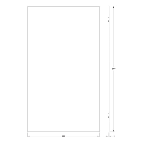 картинка Зеркало Evoform Standard BY 0250 80x140 от магазина Сантехстрой
