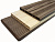 картинка HILST Штакетник ДПК пустотелый, широкий, 121*12*3000мм, коричневый от магазина Сантехстрой