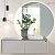 картинка Комплект мебели для ванной Black&White Universe R 9151401 подвесной Серый от магазина Сантехстрой