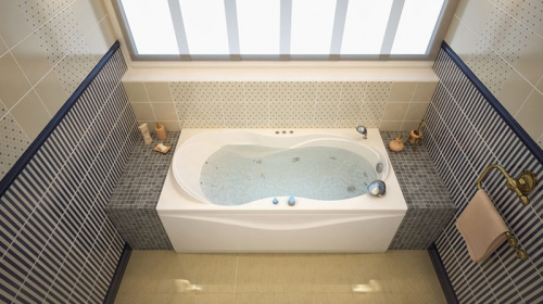 картинка Акриловая ванна Aquanet Grenada 180x90 205493 без гидромассажа от магазина Сантехстрой