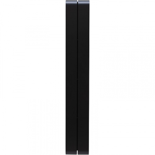 картинка Металлическая полка Aquanet Магнум H 15х100 326457 Черная матовая от магазина Сантехстрой