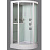 картинка Душевая кабина Grossman GR-141 100x100 профиль Белый стекло прозрачное от магазина Сантехстрой