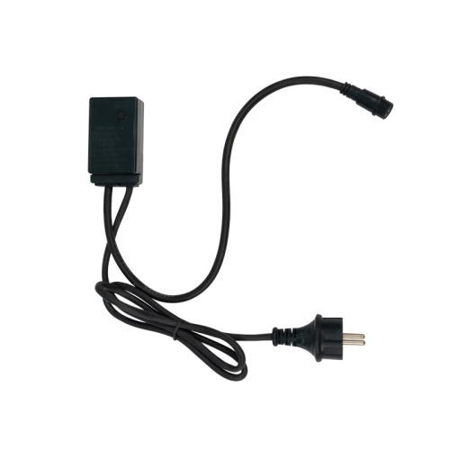 картинка Гирлянда Твинкл Лайт 20 м,  черный КАУЧУК,  240 диодов,  цвет мультиколор от магазина Сантехстрой