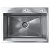 картинка Кухонная мойка Ulgran Steel 600x450, брашированная сталь от магазина Сантехстрой