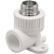 картинка Угольник THERMOLIGHT комбинированный PP-R НР с креплением 20х1/2quot; белый (15/105) от магазина Сантехстрой