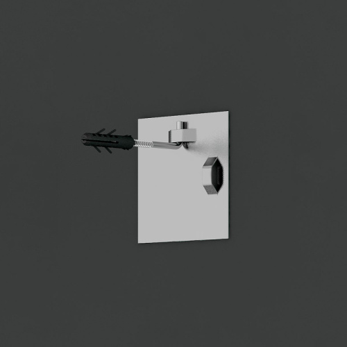 картинка Зеркало Evoform Definite 141х51 BY 3102 в багетной раме - Волна алюминий 46 мм от магазина Сантехстрой