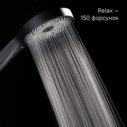 картинка Лейка для душа IDDIS SpaHome черная (SPA3F0Bi18) от магазина Сантехстрой