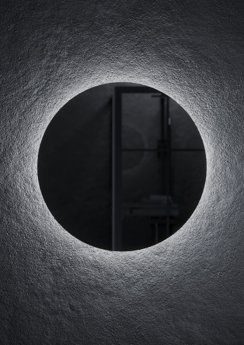 картинка Зеркало Sancos Sfera 80 SF800 с подсветкой с сенсорным выключателем от магазина Сантехстрой