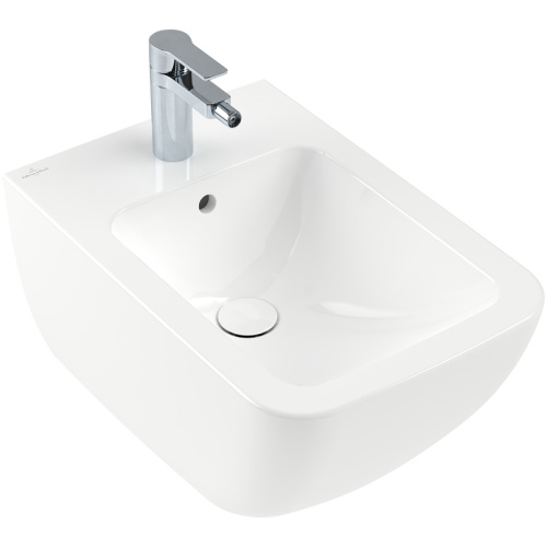 картинка Биде Villeroy&Boch Venticello 441100R1 подвесное Альпийский белый от магазина Сантехстрой