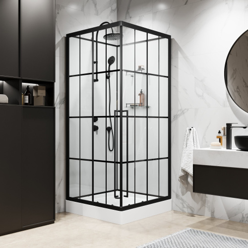 картинка Душ.каб. Niagara Standart ST100/15QL/KL/BKT (1000х1000х2250) 3 места от магазина Сантехстрой