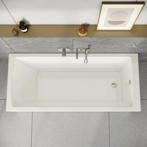 картинка Акриловая ванна Vitra Neon 180x80 55840001000 без гидромассажа от магазина Сантехстрой