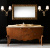картинка Зеркало Cezares Cavalli 120 CAVALLI 1200x30x750 Noce Foglia oro от магазина Сантехстрой