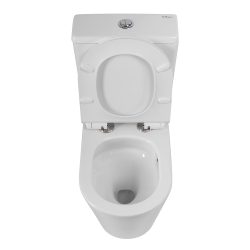 картинка Унитаз-компакт безободковый со смывом TORNADO BelBagno FLAY-TOR BB2149CP-TOR от магазина Сантехстрой