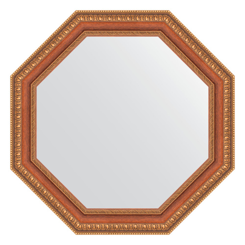 картинка Зеркало Evoform Octagon BY 3712 52x52 бронзовые бусы на дереве от магазина Сантехстрой