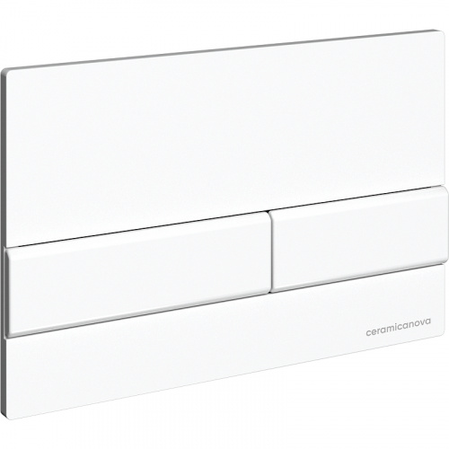картинка Комплект унитаза с инсталляцией Ceramica Nova Balearica CN6000_1002W_1000 с сиденьем Микролифт и Белой клавишей смыва от магазина Сантехстрой