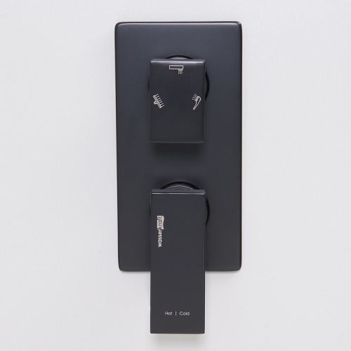 картинка Душевая система WasserKRAFT A16162 Черная матовая от магазина Сантехстрой