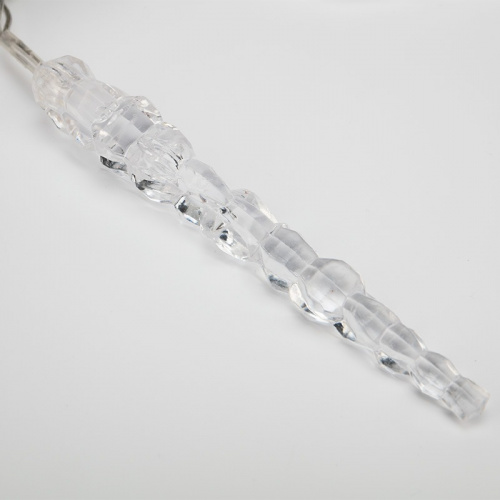 картинка Гирлянда Сосульки 1,5х0,25 м,  прозрачный провод,  белый цвет свечения NEON-NIGHT от магазина Сантехстрой