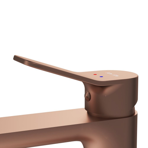 картинка F85A92044 X-Joy, смеситель д/умывальника высокий, роз. золото от магазина Сантехстрой