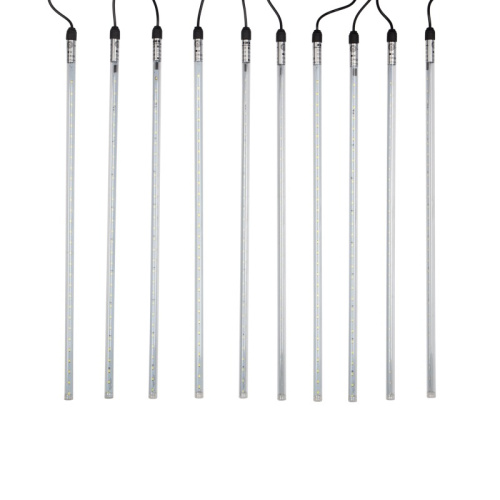 картинка Гирлянда Тающие сосульки 24 В,  комплект 10 шт.  х 50 см,  шаг 100 см,  600 LED,  белый,  соединяются от магазина Сантехстрой