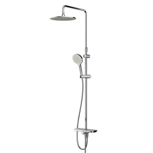 картинка F0780200 Like, душ.система: верхн.душ 250мм, ручной душ 120 мм, 3 функции, душ.штанга 1030-1460 мм, от магазина Сантехстрой