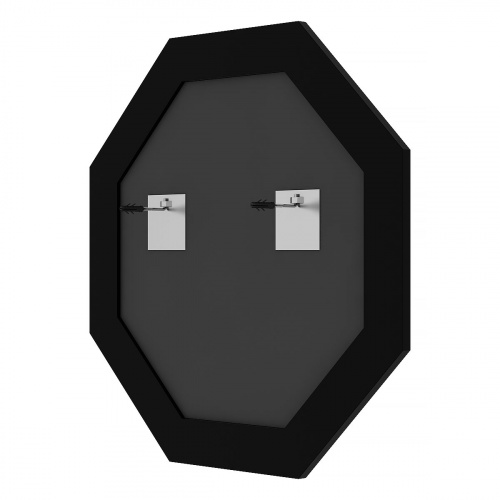 картинка Зеркало настенное Octagon EVOFORM в багетной раме красная волна, 77х77 см, BY 3885 от магазина Сантехстрой