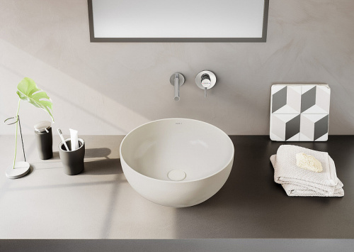 картинка Раковина-чаша Vitra Outline Recycled 41 7992B066-0016 Матовый тауп от магазина Сантехстрой