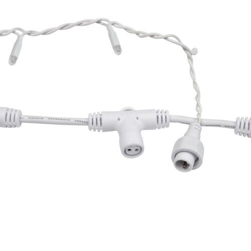 картинка Гирлянда Светодиодный Дождь 2х3м,  постоянное свечение,  белый провод,  230 В,  диоды БЕЛЫЕ от магазина Сантехстрой