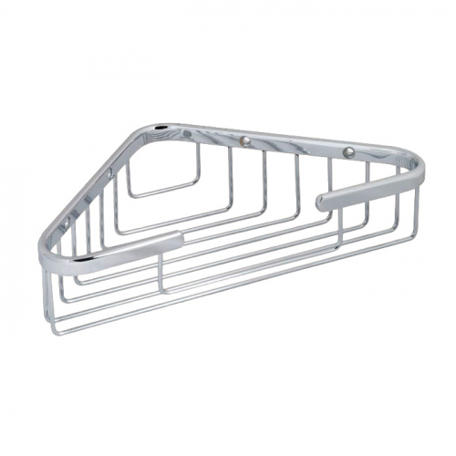 картинка TW Harmony 534, подвесная полочка-решетка угловая 18*18*h4, цвет: хром от магазина Сантехстрой