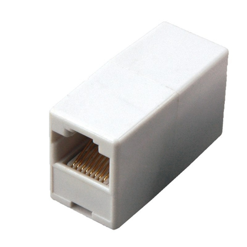 картинка Адаптер проходной UTP RJ-45(8P-8C),  CAT 5e,  50 шт.  REXANT от магазина Сантехстрой