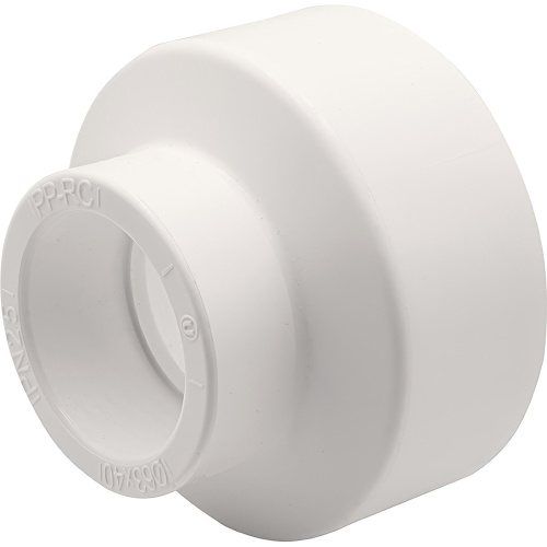 картинка Муфта THERMOLIGHT переходная PP-R 63/40 белый (10/50) от магазина Сантехстрой