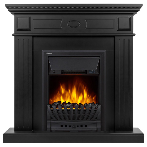 картинка Портал Firelight Bianco Classic черная эмаль от магазина Сантехстрой