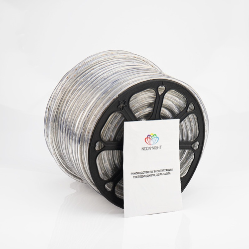 картинка Дюралайт LED,  постоянное свечение (2W) - ТЕПЛЫЙ БЕЛЫЙ,  36 LED/м,  бухта 100м от магазина Сантехстрой