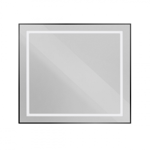 картинка Зеркало BelBagno SPC-KRAFT-900-800-SENS-NERO от магазина Сантехстрой