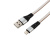 картинка Кабель REXANT USB-Lightning 2.4 A,  1 м,  белая нейлоновая оплетка от магазина Сантехстрой