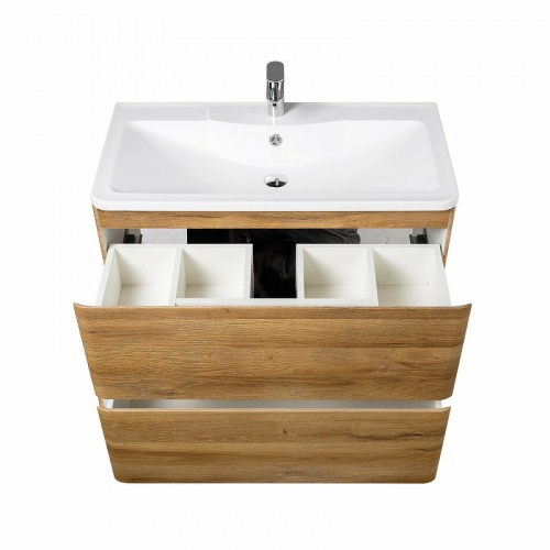 картинка Раковина BelBagno 100 BB1000/455-LV-MR-ALR Белая от магазина Сантехстрой