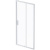 картинка W90G-100-1-195MT Gem Solo Дверь душевая 100х195, стекло прозрачное, профиль матовый хром от магазина Сантехстрой