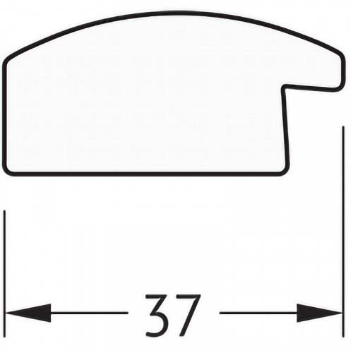 картинка Зеркало Evoform Definite 150х70 BY 0764 в багетной раме - Состаренное серебро 37 мм от магазина Сантехстрой