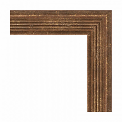 картинка Зеркало Evoform Definite 93х73 BY 1039 в багетной раме - Сухой тростник 51 мм от магазина Сантехстрой