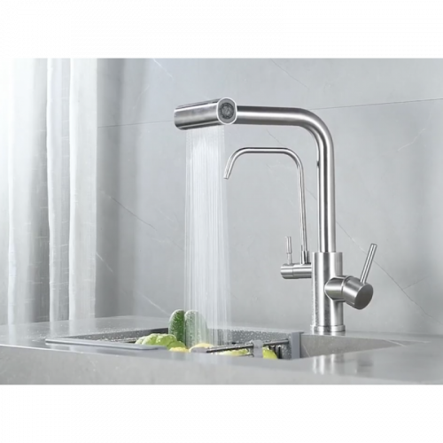 картинка Смеситель для кухни Zorg Steel Hammer SH 091 PVD BRONZE бронза от магазина Сантехстрой