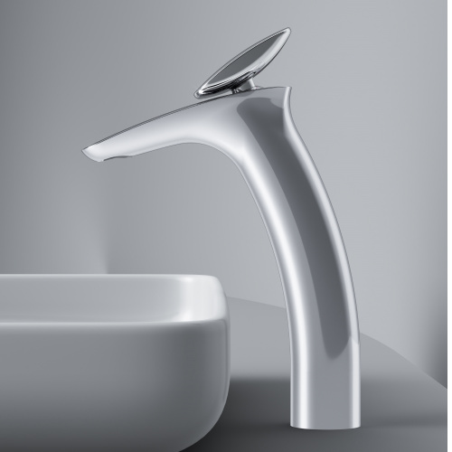 картинка F70A92000 Spirit V2.0, смеситель д/умывальника высокий, хром, шт от магазина Сантехстрой