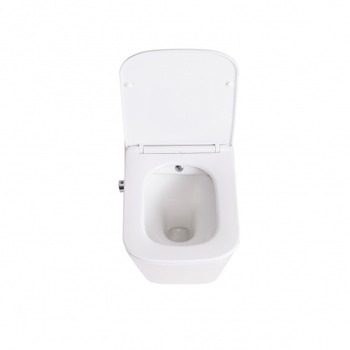 картинка Унитаз подвесной с сиденьем, функцией биде и смесителем BelBagno DUE BB3103CHR-BS/SC от магазина Сантехстрой