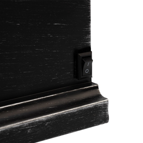 картинка Светодиодный камин Классика с эффектом живого огня 33х12х24 см,  батарейки 3хС (не в комплекте) или от USB (в комплекте) от магазина Сантехстрой